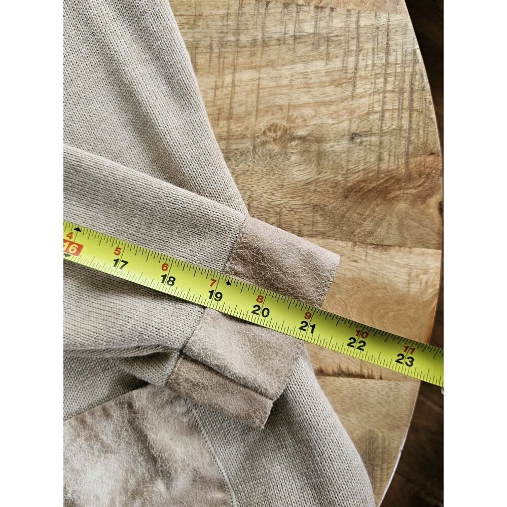 Freya Wool Blend Collared Cardigan Sweater Women's Size M Bohemian Snaps - Picture 11 of 11